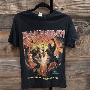 Iron Maiden Black Graphic T-Shirt